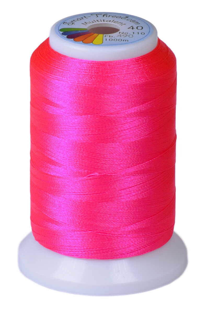 490 neon pink, Garn 1000 m *