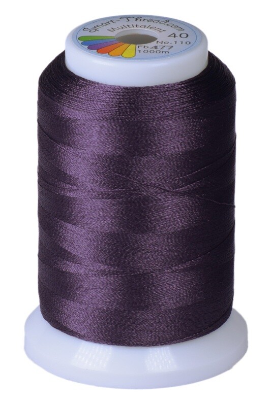 477 aubergine, Garn 1000 m *