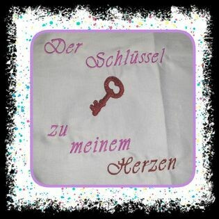 Stickdatei Spruch 