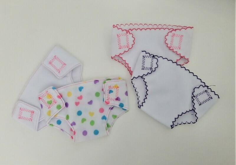 Puppenwindeln 35-40 cm *