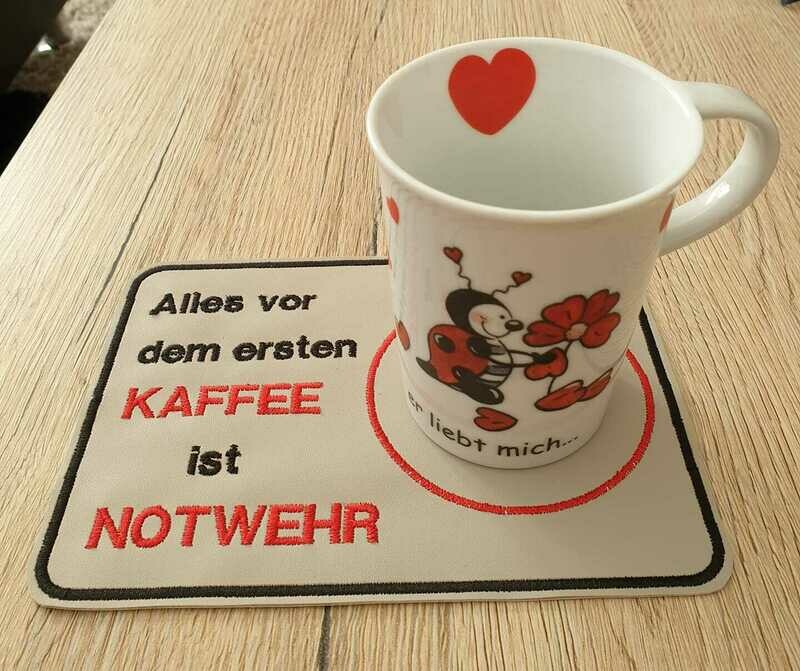 MugRug Kaffee - ITH, 13x18