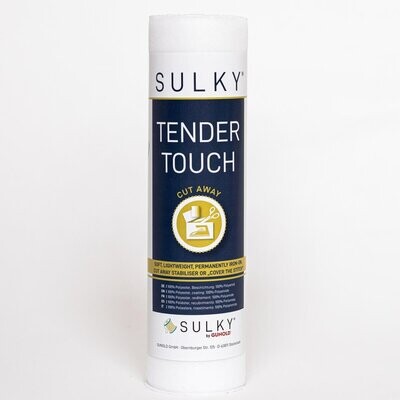 SULKY Tender Touch, weiß 25cm x 5m