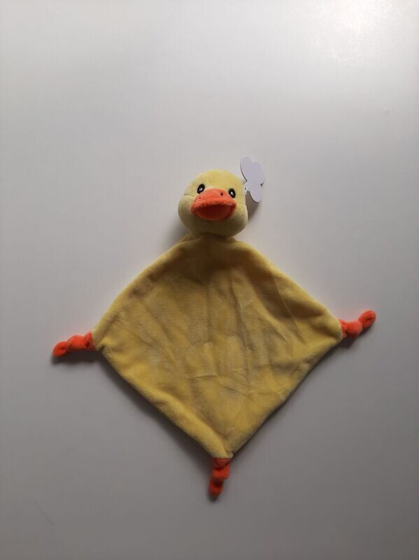 Ente Schmusetuch, 19x19 cm