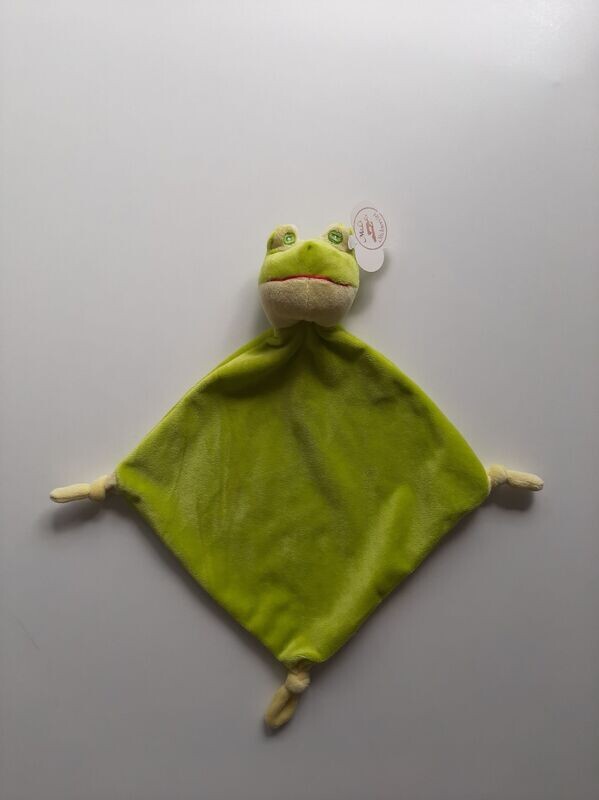 Frosch Schmusetuch, 19x19 cm Frosch Schmusetuch, 19x19 cm