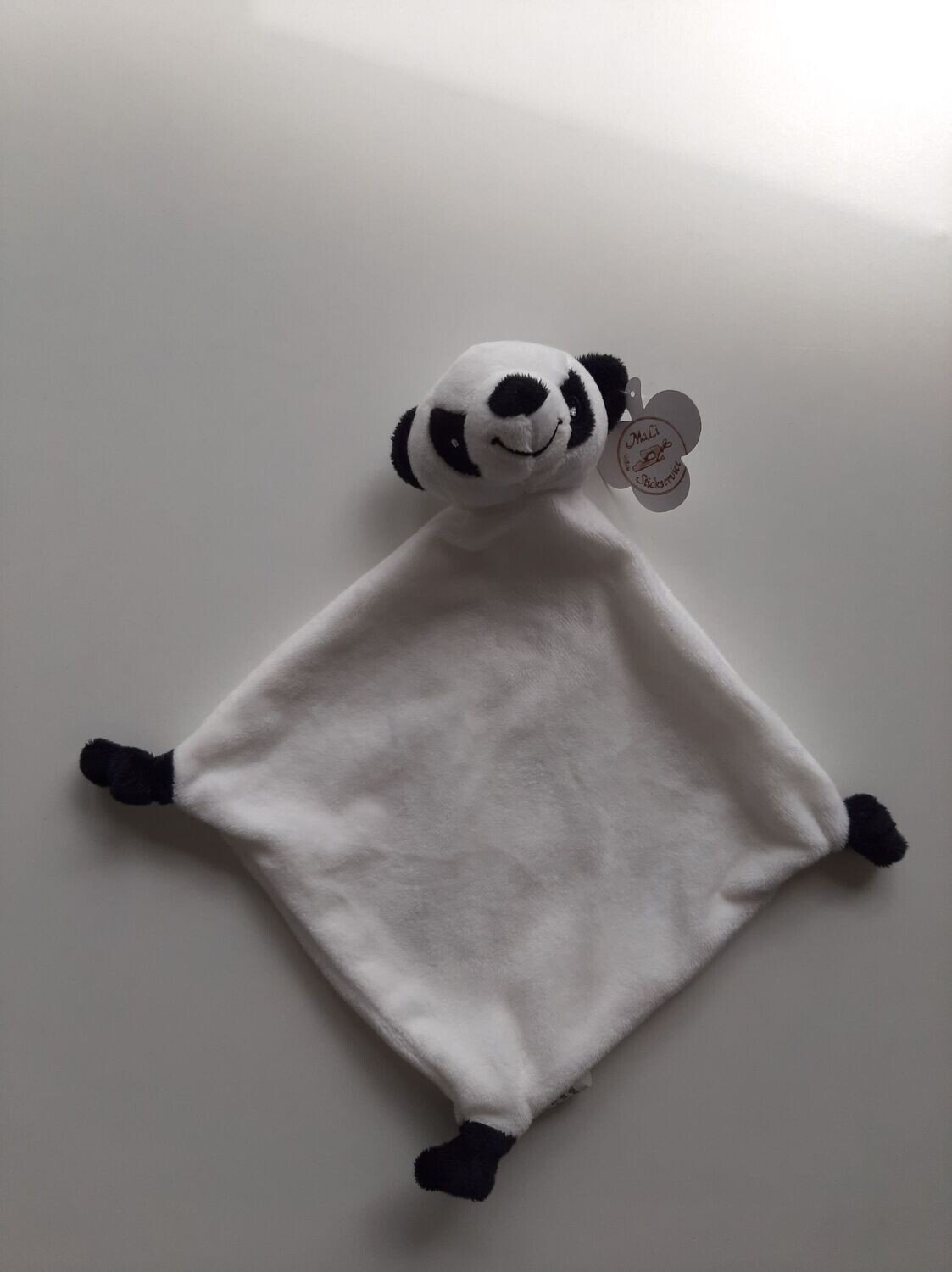 Pandabär Schmusetuch, 19x19 cm