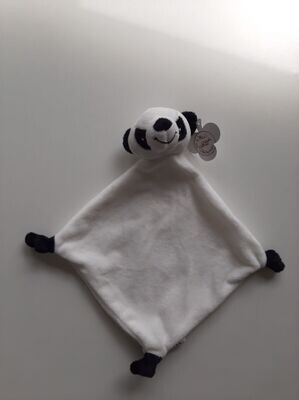 Pandabär Schmusetuch, 19x19 cm