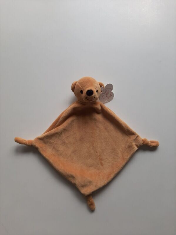 Bär Schmusetuch, 19x19 cm