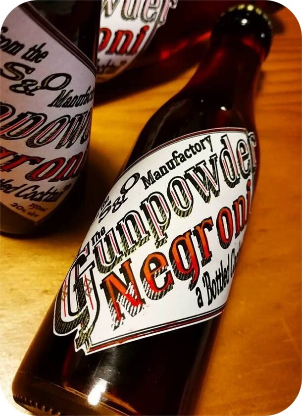 Bottled Gunpowder Negroni - 150ml