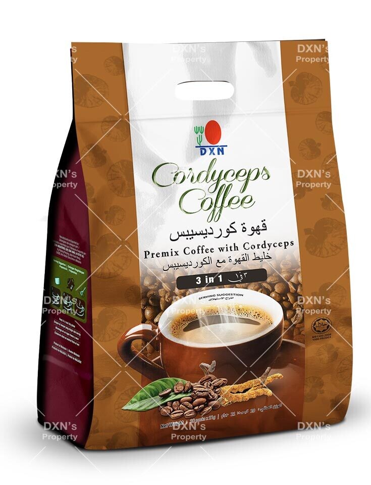 DXN CORDYCEPS COFFEE 3 IN 1