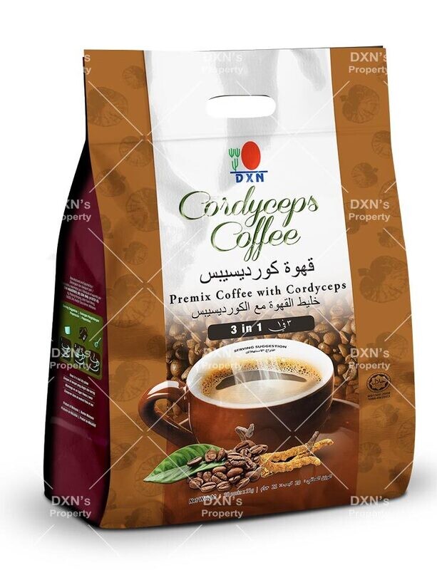 DXN CORDYCEPS COFFEE 3 IN 1