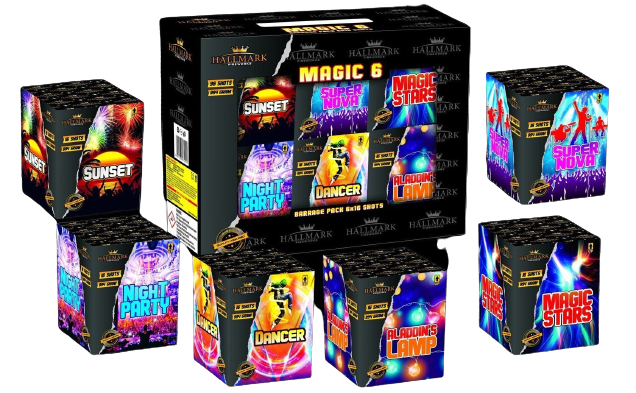 MAGIC SIX (6 X 16 SHOTS)