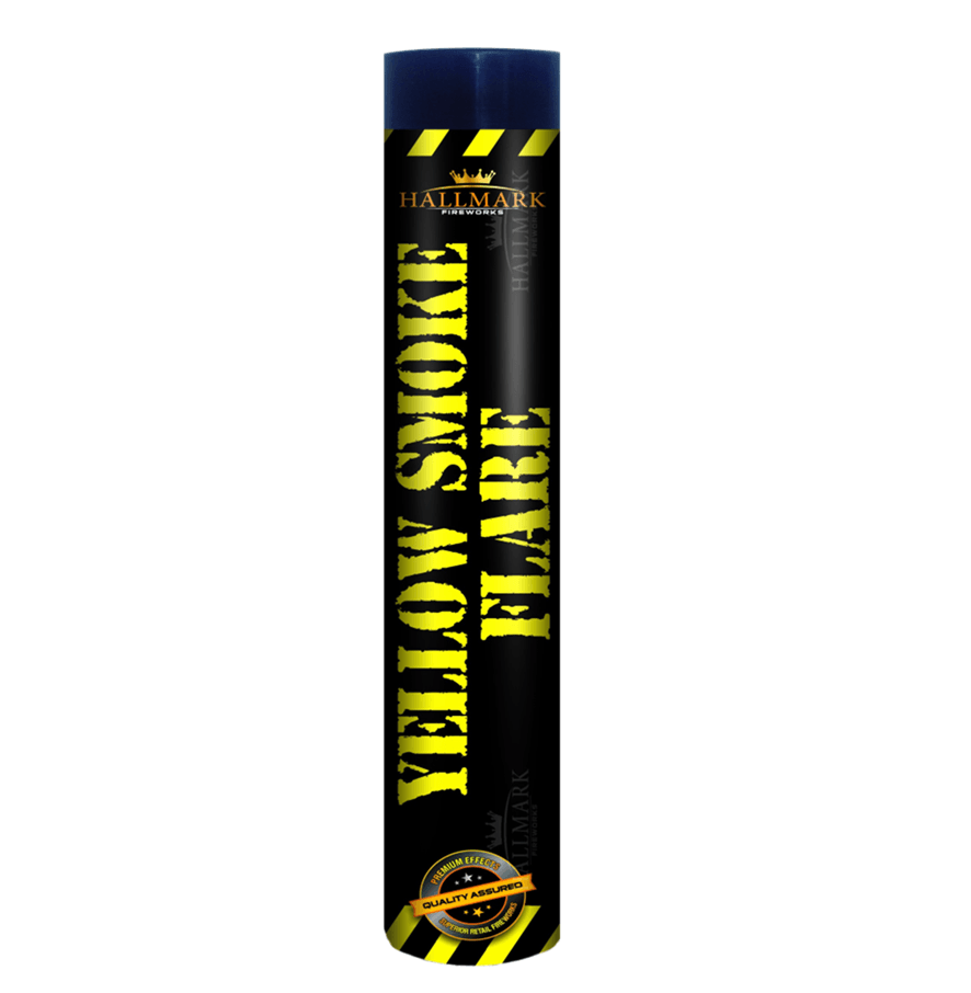 HALLMARK SMOKE FLARE YELLOW