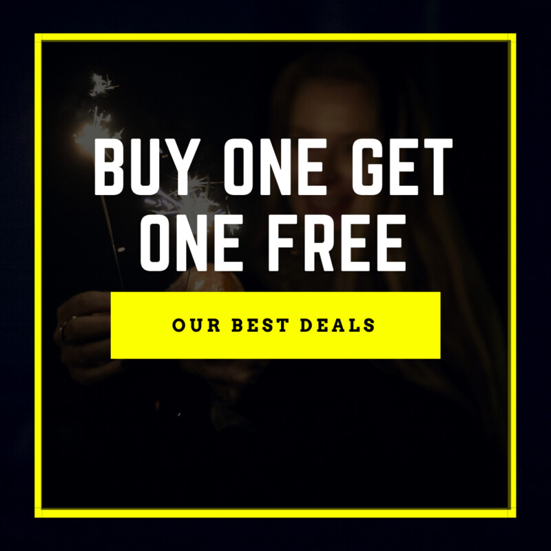BUY ONE GET ONE FREE