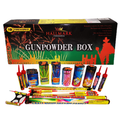 GUNPOWDER BOX (19 FIREWORKS)