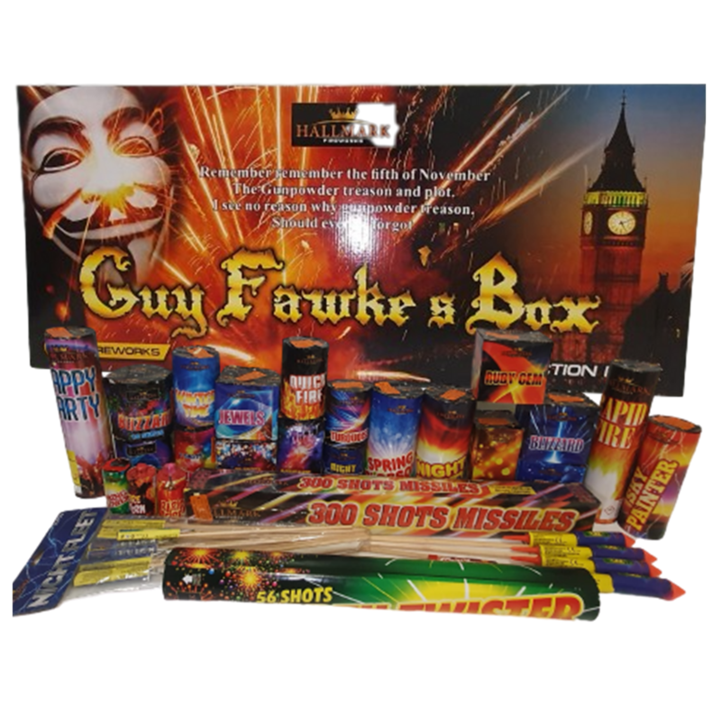 GUY FAWKES BOX (52 FIREWORKS)