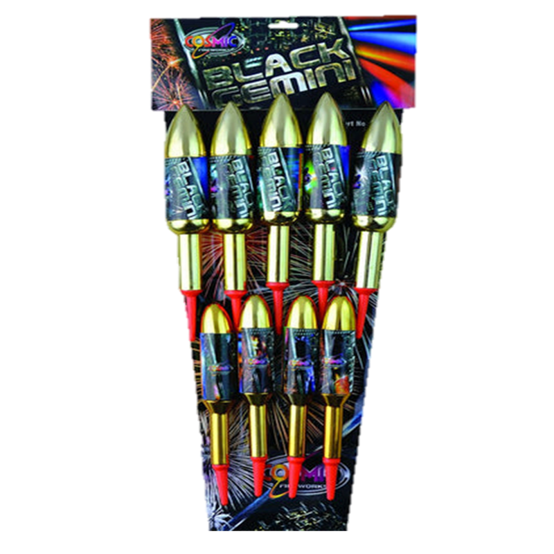 BLACK GEMINI (9 ROCKETS)