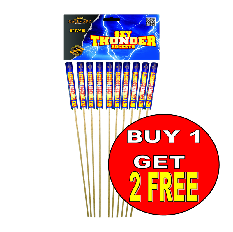 SKY THUNDER (10 ROCKETS)