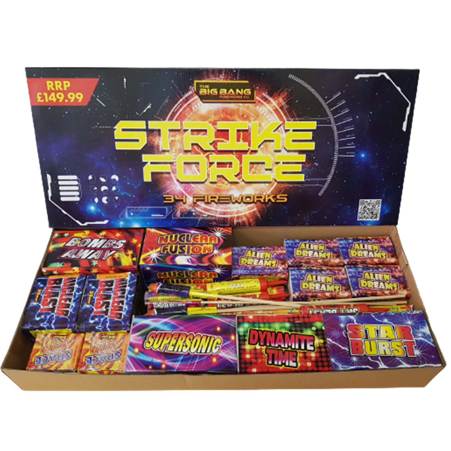 STRIKE FORCE  (34 FIREWORKS)