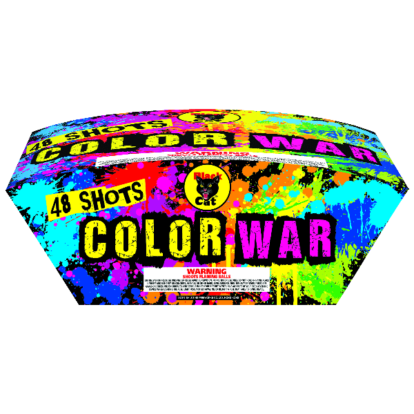 BLACK CAT  48 SHOT COLOUR WARS