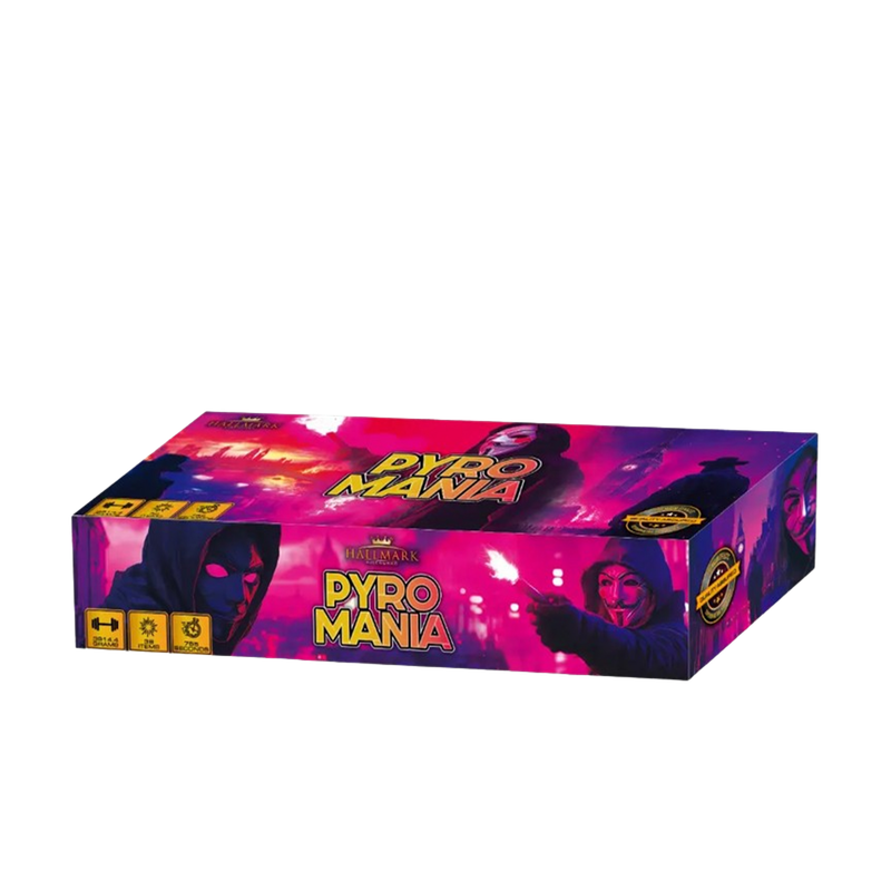 PYRO MANIA  (38 FIREWORKS)