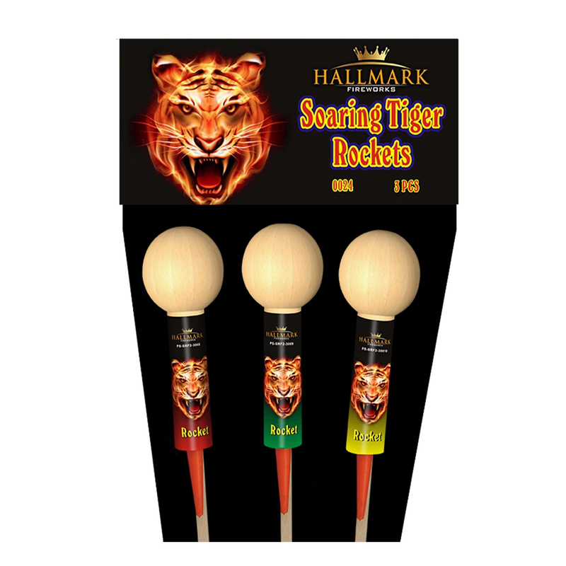 SOARING TIGER (3 ROCKETS)