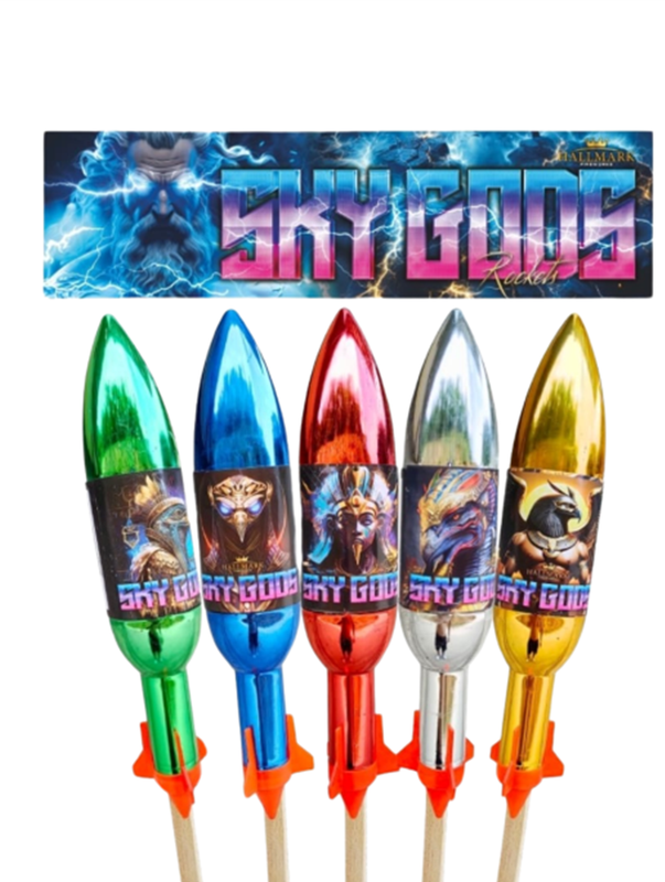 SKY GODS ( 5 ROCKETS)
