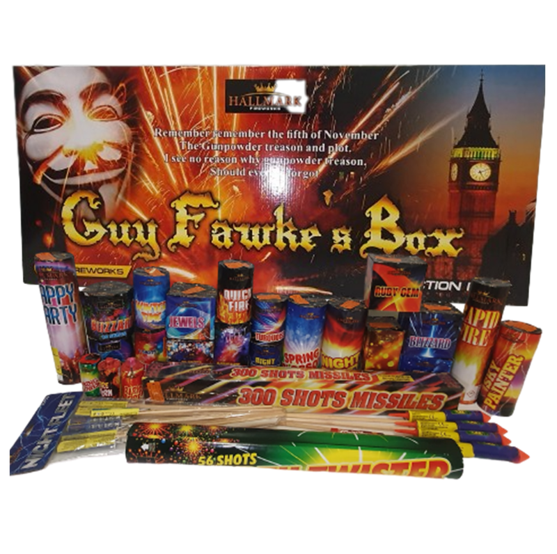 GUY FAWKES BOX (52 FIREWORKS)