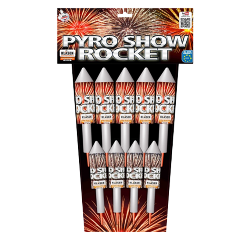 PYRO SHOW (9 ROCKETS)