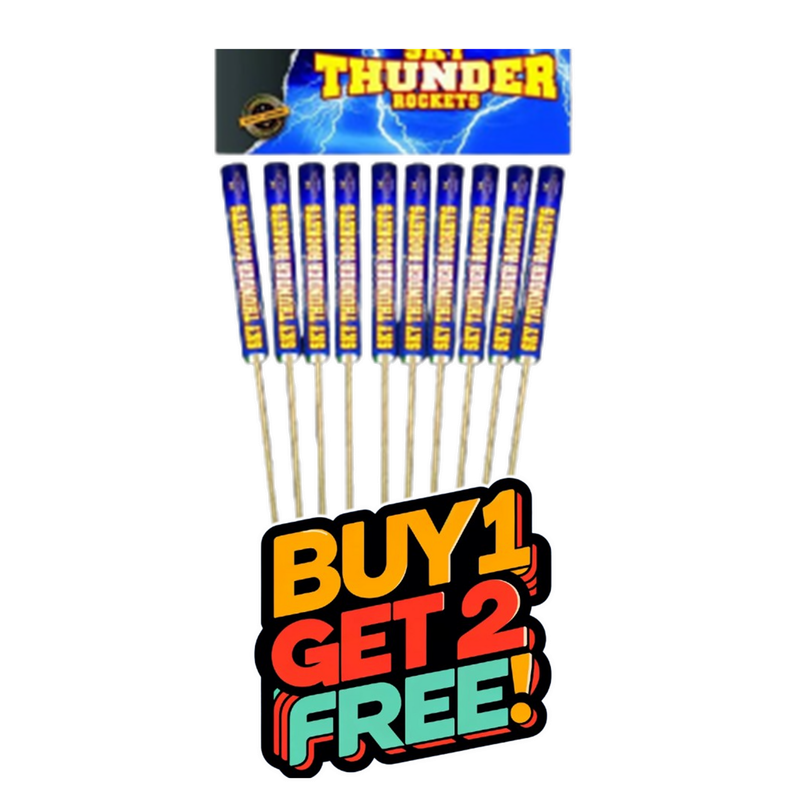 SKY THUNDER (10 ROCKETS)