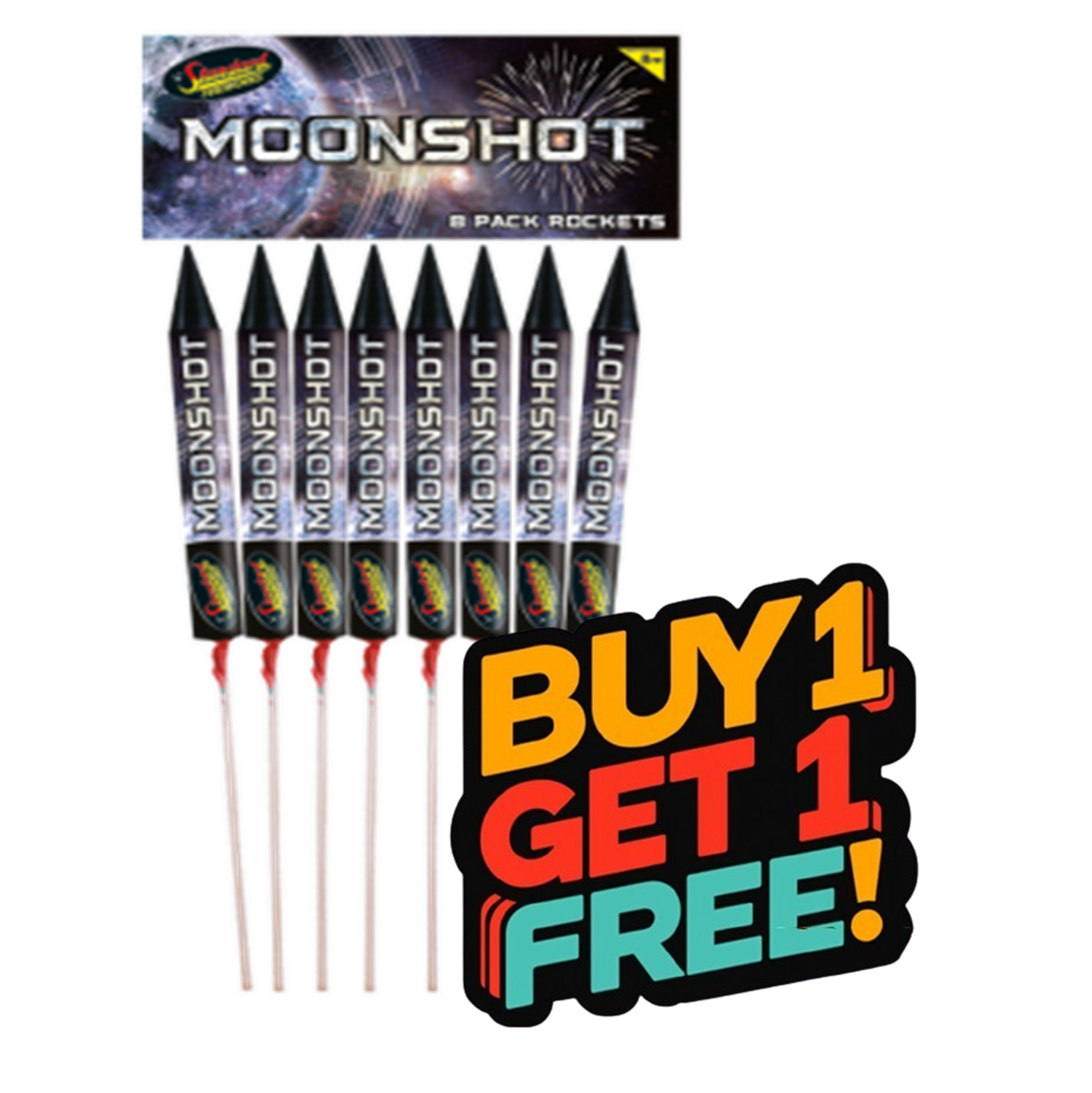 MOONSHOT (8 ROCKETS)