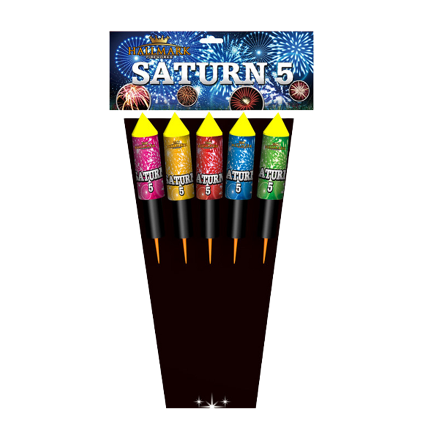 SATURN 5 (5 ROCKETS)