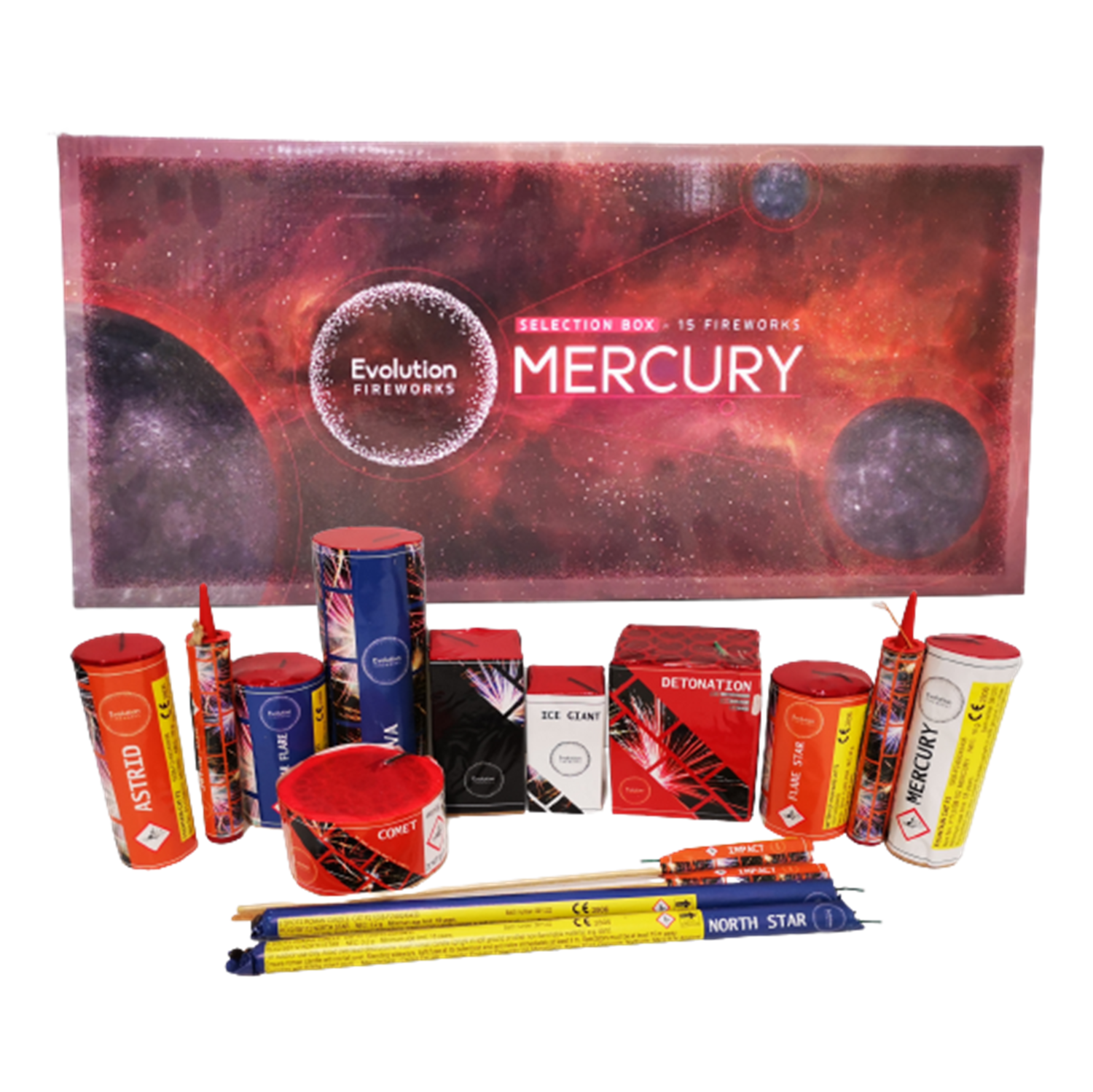 MERCURY (15 FIREWORKS)