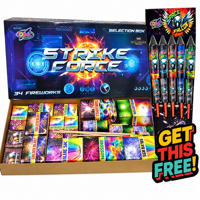 STRIKE FORCE  (34 FIREWORKS)