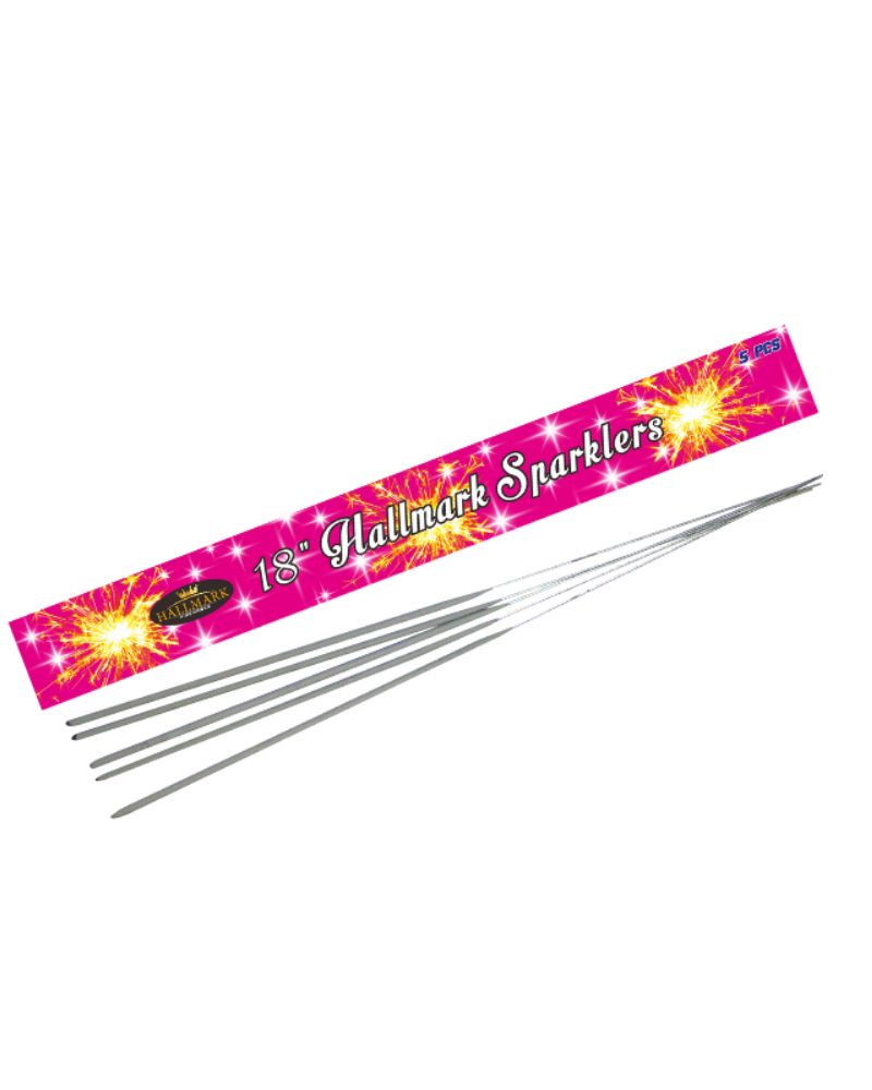 18" HALLMARK SPARKLERS (PACK OF 5)