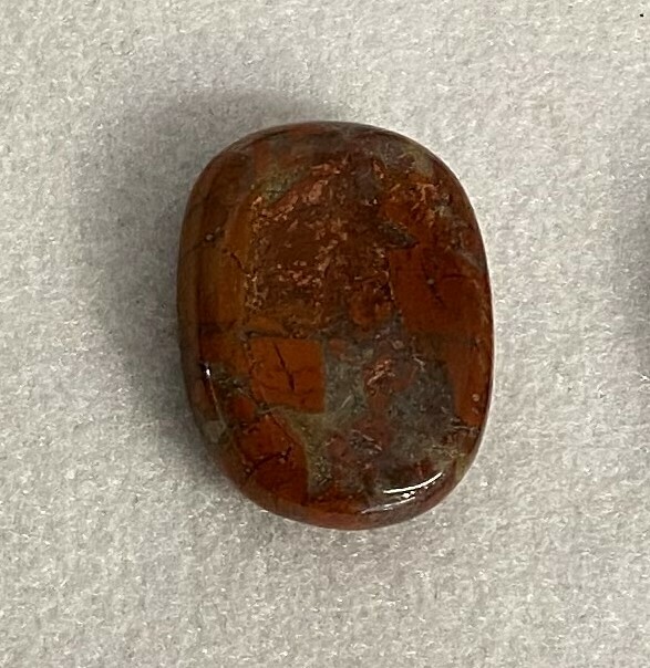 Red Jasper Worry Stone