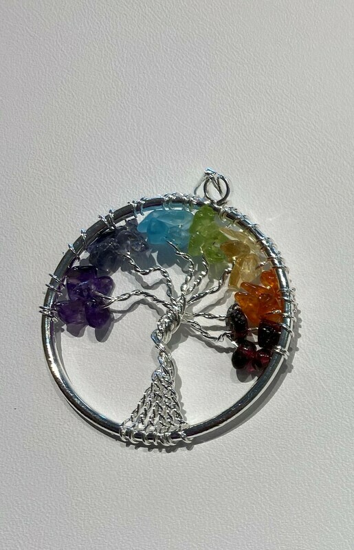 Chakra Tree of Life Pendants