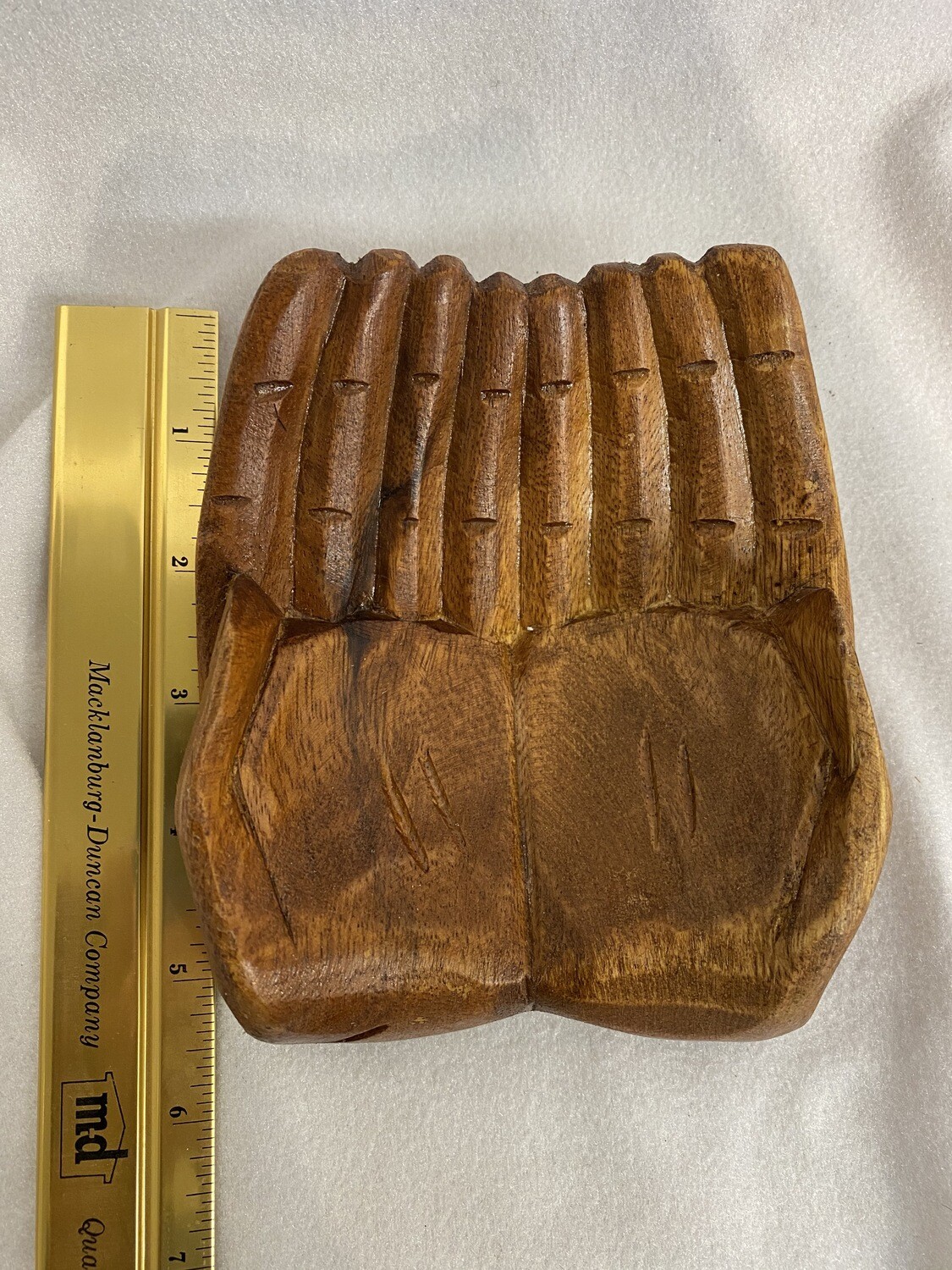 Wood display hand
