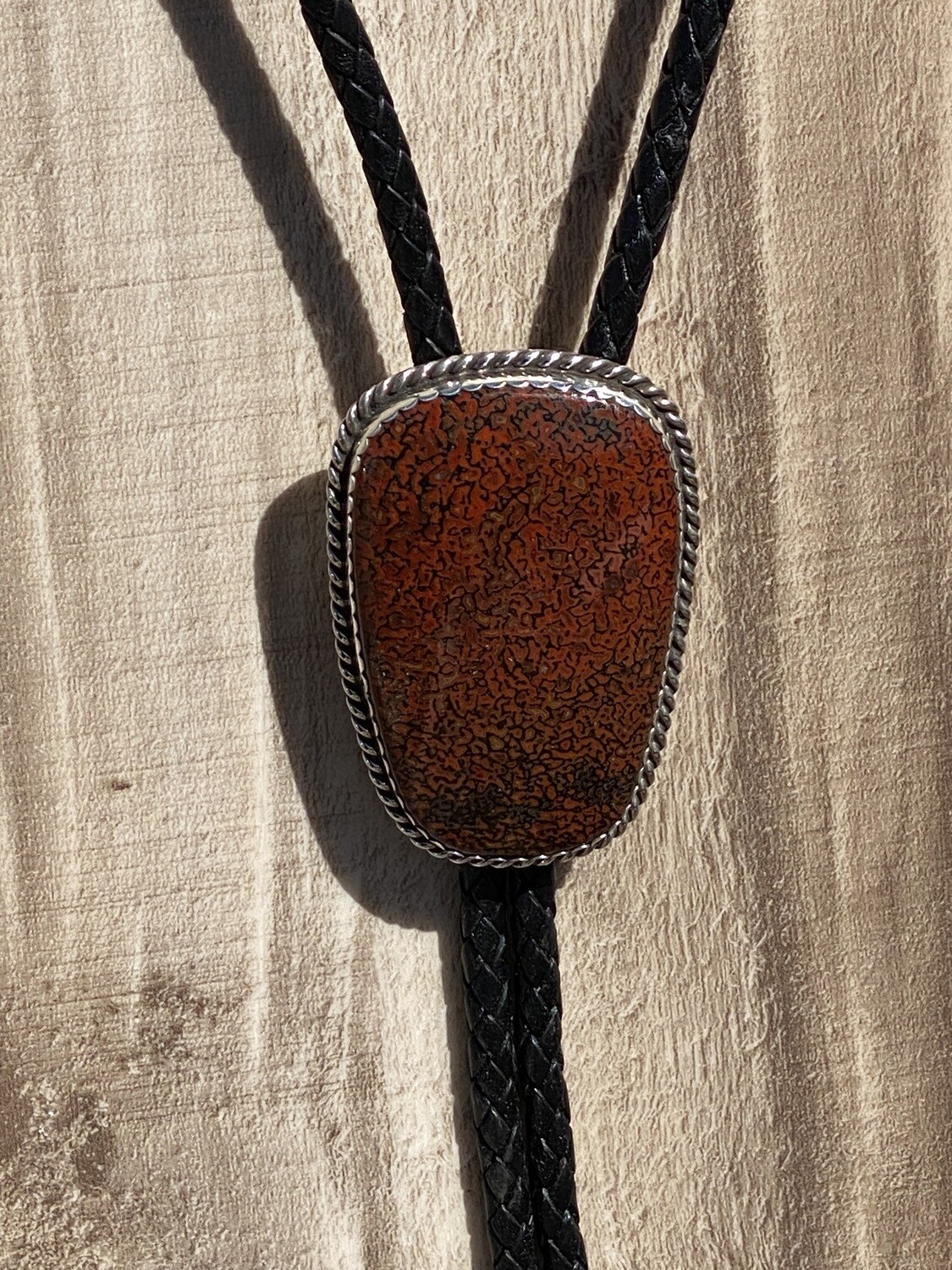 China Red gem bone bola