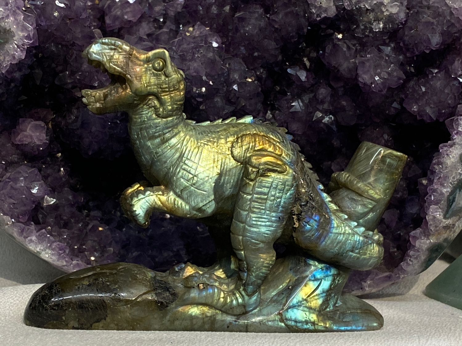Awesome Labradorite T-rex