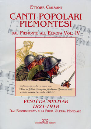 CANTI POPOLARI PIEMONTESI vol. IV  Dal Piemonte all'Europa