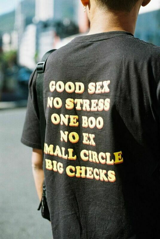 &quot;Good Sex No Stress&quot; T-Shirt - Black