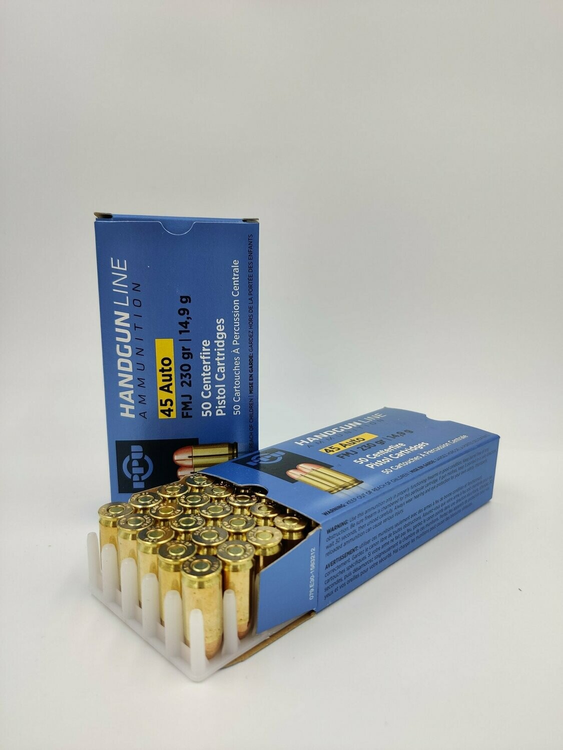 PPU .45 Auto FMJ 14,9g/230gr.