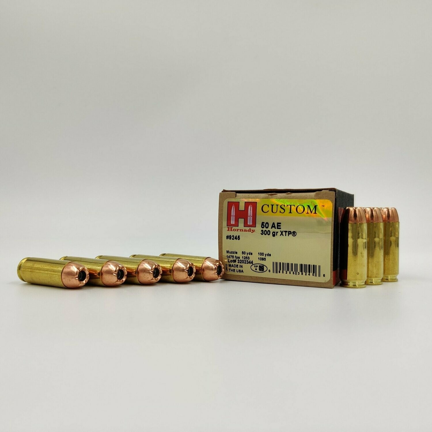 Hornady .50 AE 300gr XTP