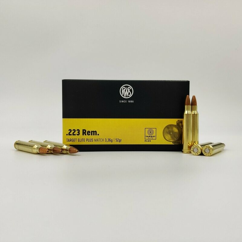 RWS .223 RemTarget Elite Plus Match 3,36g/52gr