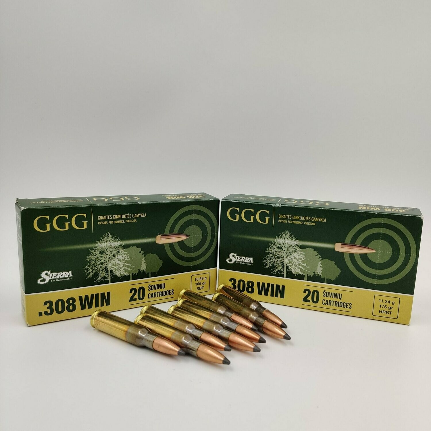 GGG 308 Win HP BT 11,34g/ 175gr