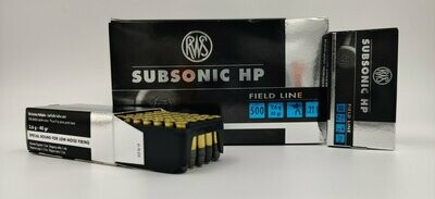 RWS Subsonic HP .22lr. 40gr