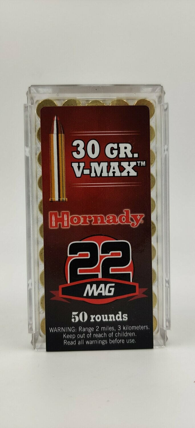 Hornady .22 Mag. V-Max 30gr.