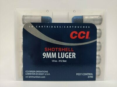 CCI Shotshell 9mm Luger
