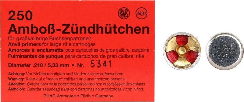 RWS Anzündhündhütchen Large Rifle 5341