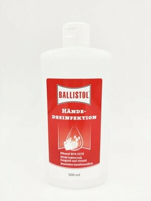 Ballistol Hand-Desinfektiosmittel 500ml